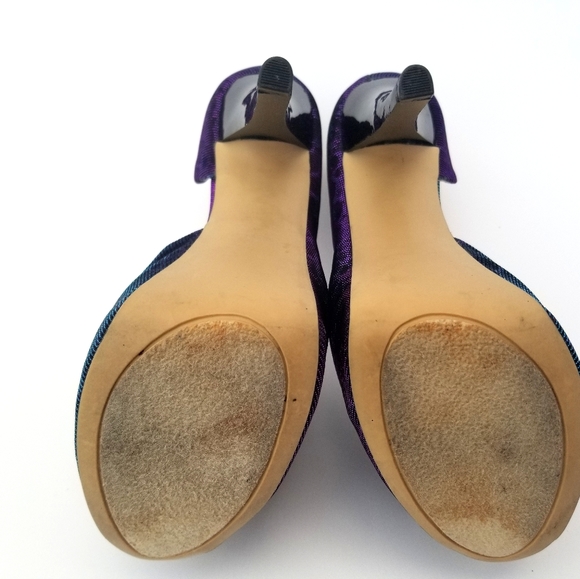 Iridescent Leopard Print "Nightlife" Stilettos 6 - Picture 4 of 4